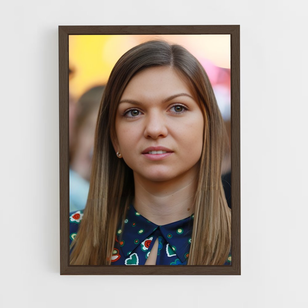 Poster Simona halep azur – affiche Tennis (vue 5)